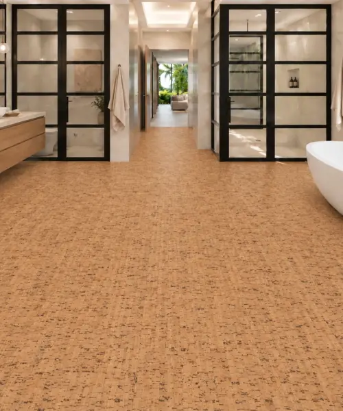 Silver Birch floor application in a furnished room, based on the original product reference