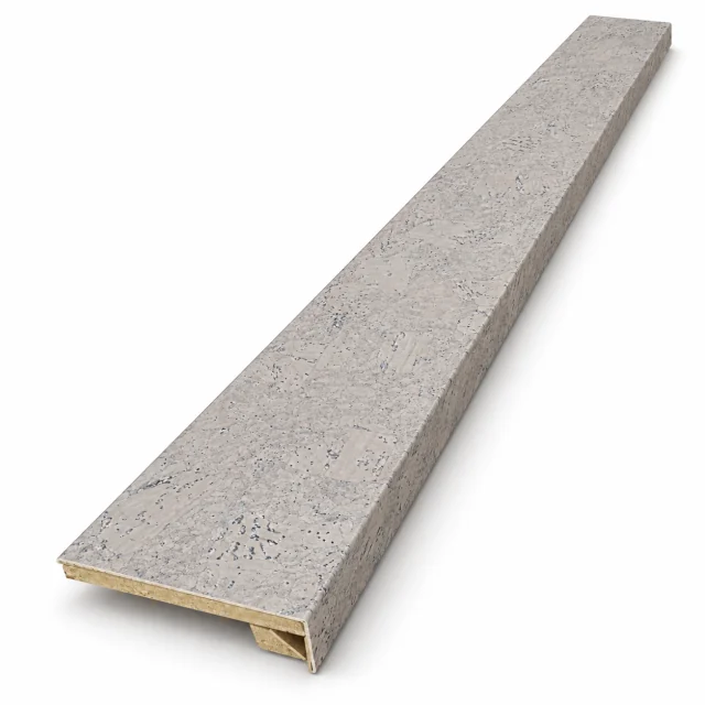 Logan – 1/2 Inch (12mm) – Cork Floating Stair Nosing (900mm Long) (NLo12) (Special Order) - Stair Nosing flooring deta...