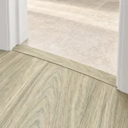 Hamilton T-molding transition — installed view