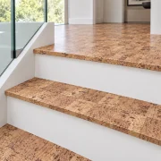 Quadro stair nosing — installed view