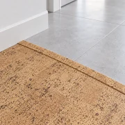 Rhythm T-molding transition — installed view