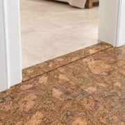 Rococo T-molding transition — installed view