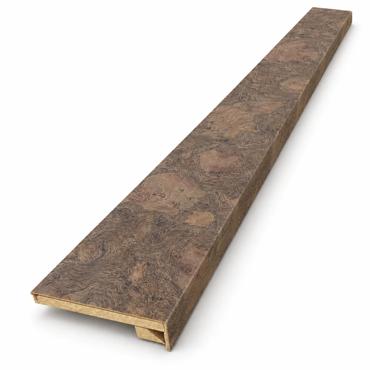 Walnut Burlwood stair nosing — product profile