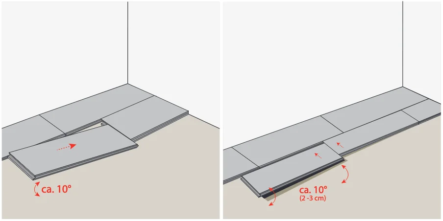 Angle to Angle Installation