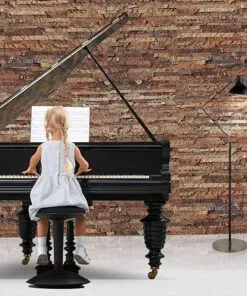 Stacked Stone - 55/64" (22mm) - Acoustic Cork Wall Tile (WSkSt22) Textured cork wall tiles for acoustic feature walls