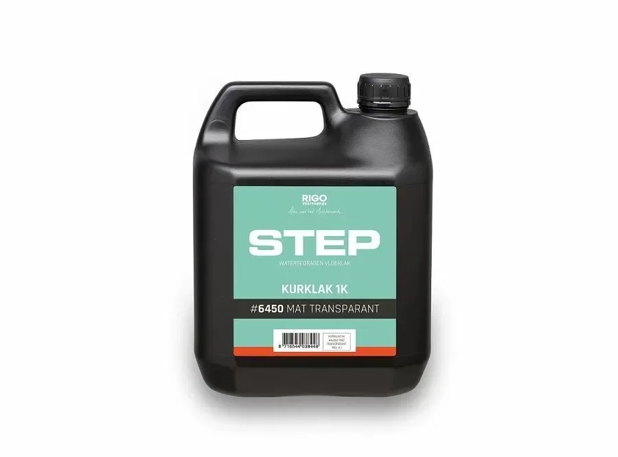 RigoStep (Royl) Step 1K CORK Transparent 4 Litre (Polyurethane)
