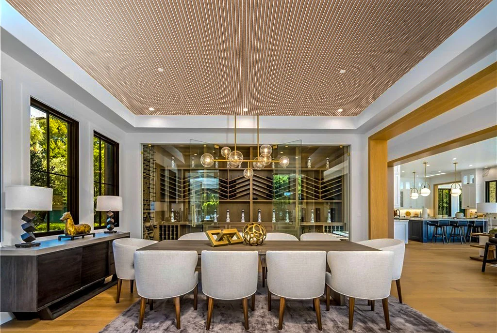 Slat White Natural 43/64_ (17mm) 3D Acoustic Cork Wall Panels (WSWN17) Slat White Natural - 43/64" (17mm) - 3D Acoustic Cork Wall Panels (WSWN17) - 3D Cork Wall and Ceiling Panels with MDF flo...