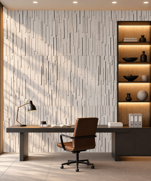 Arctic Slate - 1/2" (12mm) - Cork Wall Tile (WArcSlt12) Arctic Slate – 12mm (1/2″) (Wall Tile) - Image 3