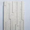 Arctic white natural cork wall tiles acoustic.