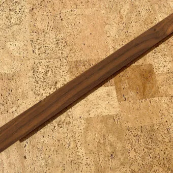 Ash chestnut swiss custom manufactured cork stair nosing.