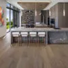 Ashen chestnut swiss cork flooring for kitchen.