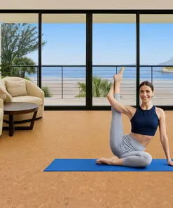 Bright yoga room overlooking the ocean, featuring Autumn Leaves 12mm cork flooring for comfort and warmth. ✅ ALT TEXT – SET 2 (More Lifestyle-Focused + Natural Tone) Cozy bedroom interior with soft Autumn Leaves cork flooring adding warmth and comfort underfoot. Bright office space with durable Autumn Leaves 12mm cork floors and modern lounge chairs. Stylish living lounge featuring Autumn Leaves cork flooring and expansive sliding doors to the outdoor patio. Contemporary kitchen design enhanced by Autumn Leaves cork floating floors in a warm golden shade. Recreational basement area with Autumn Leaves cork flooring providing noise reduction and comfort. Modern dining area with elegant lighting and Autumn Leaves cork floors for a natural, organic look. Baby nursery with smooth Autumn Leaves cork flooring creating a safe, eco-friendly environment. Yoga and relaxation room with Autumn Leaves cork flooring offering cushioning and natural warmth during stretches. If you want, I can also create Pinterest descriptions, product keywords, social media captions, or optimized filenames for uploads. ChatGPT can make mistakes. Check important info. See Cookie Preferences.