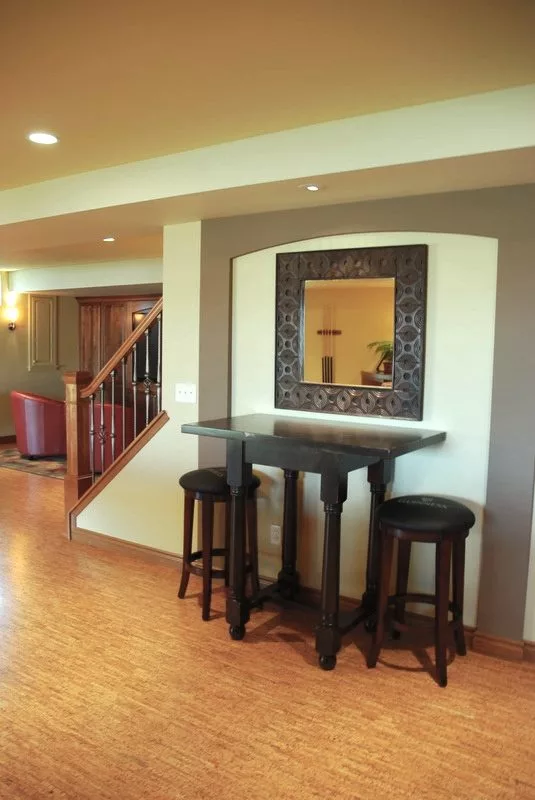 basement flooring ideas natural cork