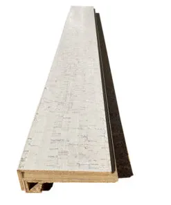 bleached birch cork flooring nosing custom made