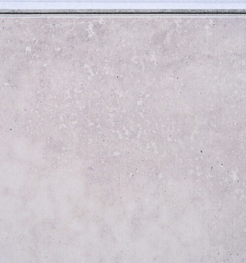 Bright Stone Swiss TechSlate flooring featuring a realistic gray slate stone appearance, durable natural cement fiberboard construction, waterproof floating floor system, and contemporary stone-look design.
