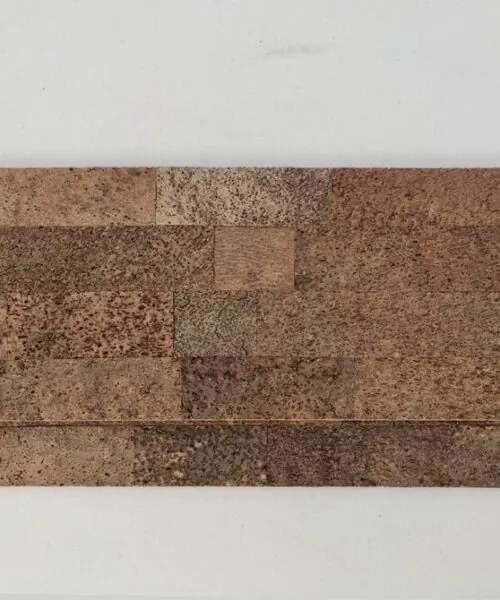 brown bricks cork wall panels tiles handmade wall acoustic