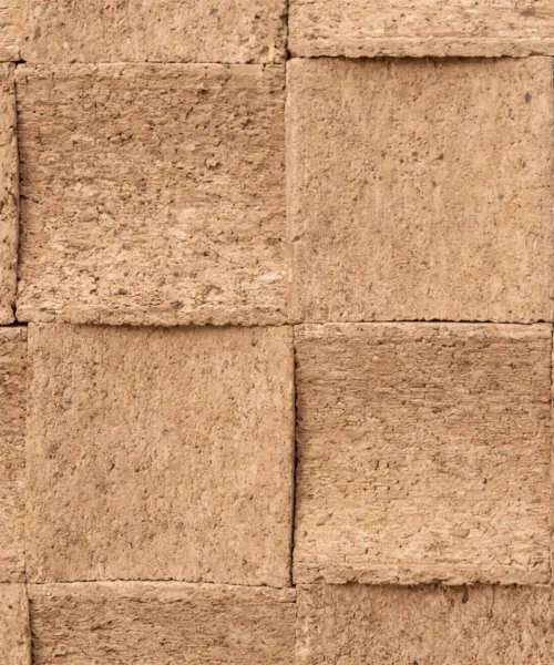 Wave Wood 25/32” (20mm) 3D Acoustic Cork Wall Panels