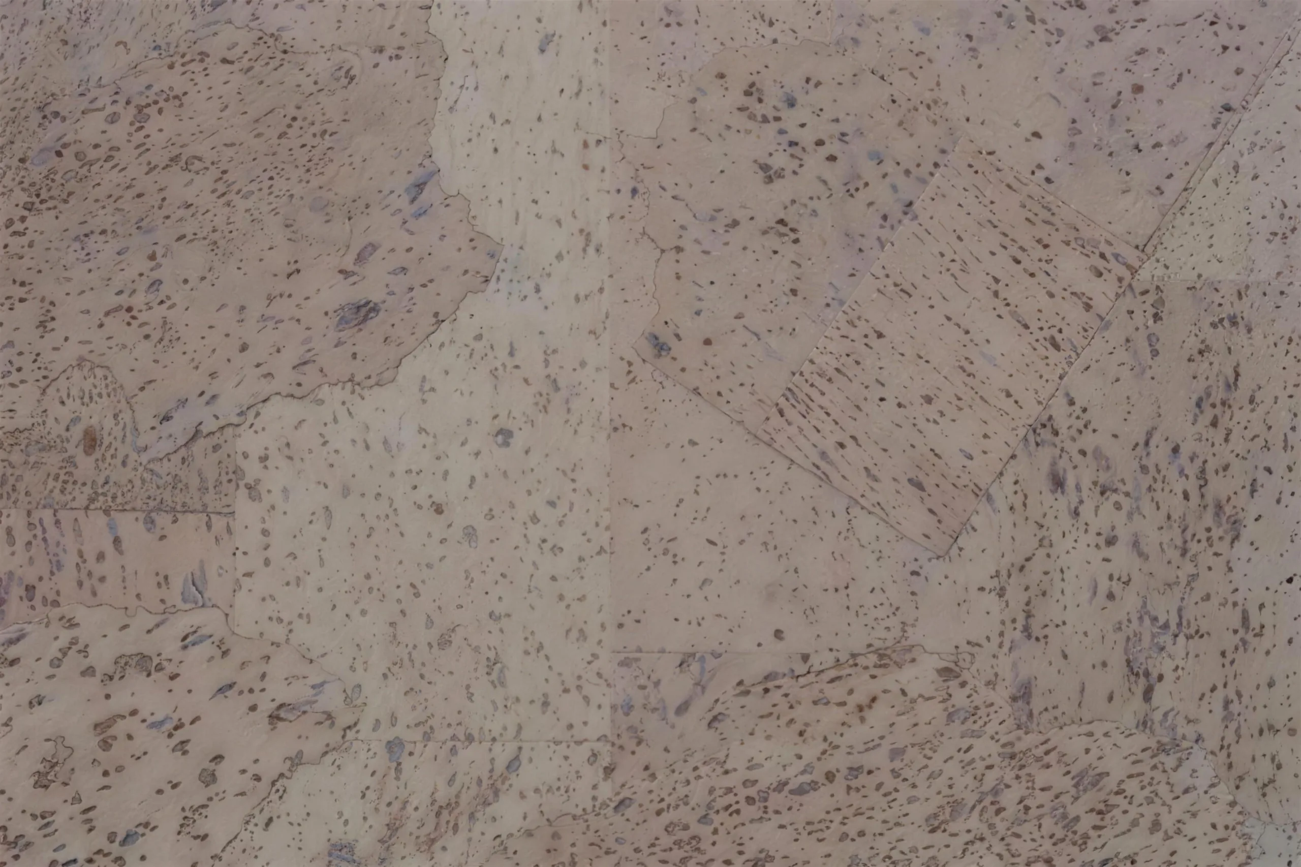 Travertine - 7/16"(11mm) - Swiss Real Cork Floating (FTrav11) Travertine - 7/16"(11mm) - Swiss Real Cork Floating