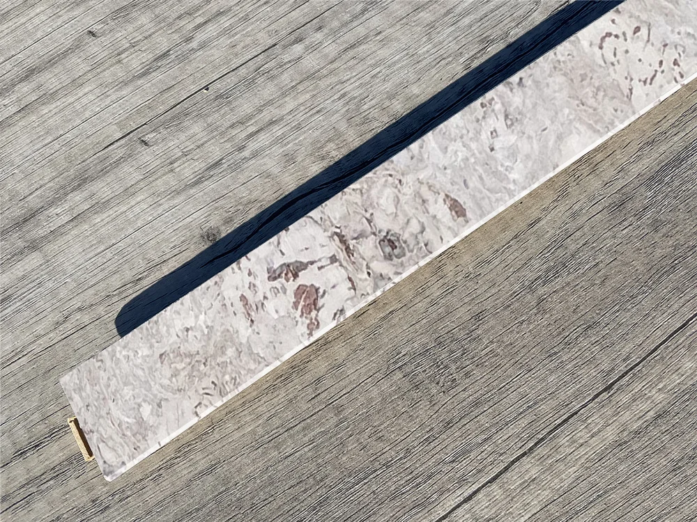 Ceramic Marble – 1/2 Inch (12mm) – Cork Floating T-Molding (900mm Long) (TCM12) (Special Order) Salami – 1/2 Inch (12mm) – Cork Floating T-Molding (900mm Long) (TSal12) (Special Order) - Transition flooring detail ...