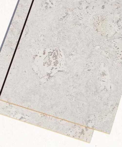 ceramic marble forna cork tiles glue down white colour