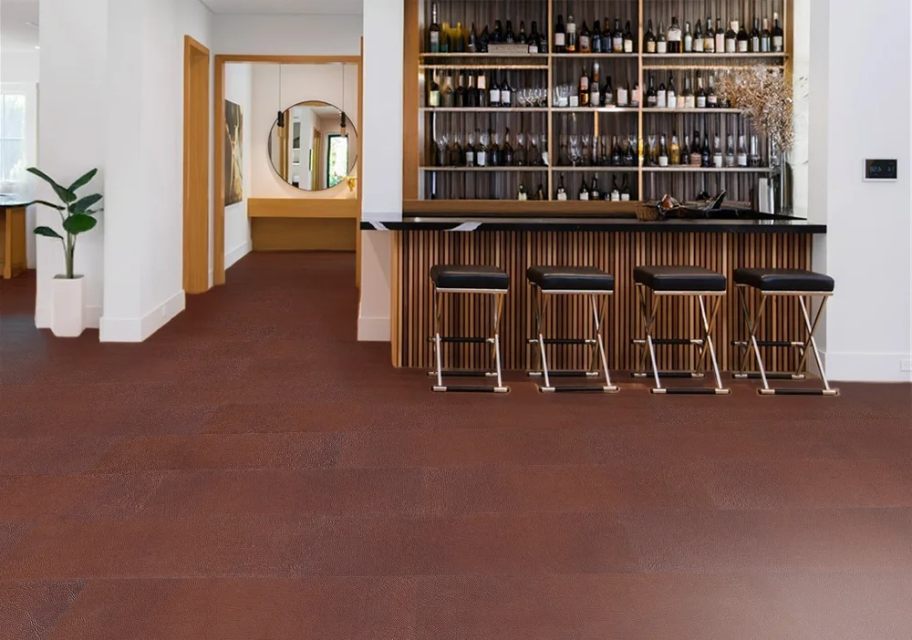 Chestnut – 3/8” (9.5mm) – Swiss Leather Flooring (LChsnt9.5) Chestnut – 9.5mm (3/8″) (Swiss Leather) - Image 2