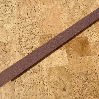 Chestnut – 3/8" (9.5mm) – Swiss Leather Flooring T-Molding (TChsnt9.5) (Special Order)