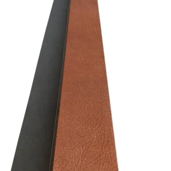 Chestnut – 3/8” (9.5mm) – Swiss Leather Flooring Nosing (NChsnt9.5) (Special Order)
