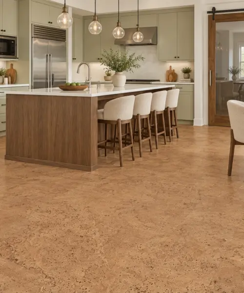 Logan installed flooring in a furnished daylight interior; accurate product scale visualization (PF3101VNN-6.0)