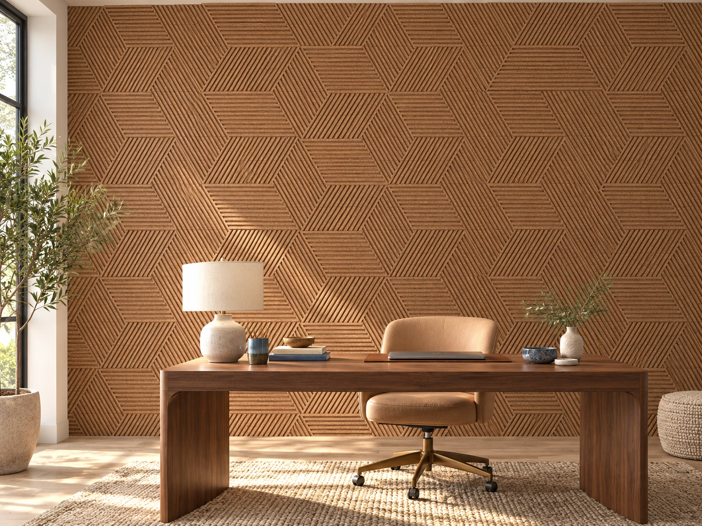 Linear Wood Natural
