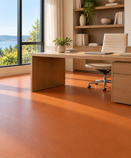 Cognac – 3/8” (9.5mm) – Swiss Leather Flooring (LCog10.5) Cognac – 9.5mm (3/8″) (Flooring) - Image 3