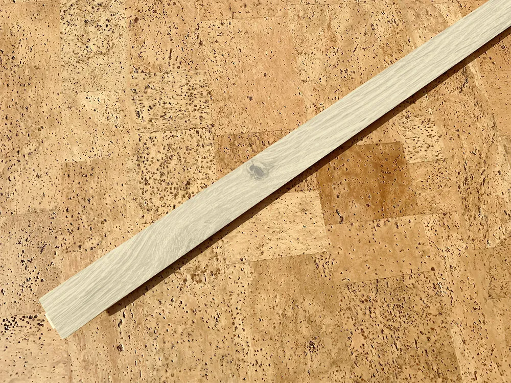 Como Oak White – 7/16" (11mm) T-Molding (1235mm Long) (TCOW11) (Special Order) Como Oak White – 11mm (7/16″) (T-Molding)
