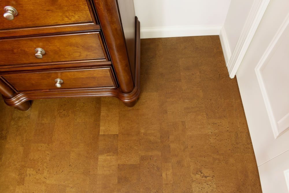 Cork Flooring Planks Autumn Leather - Cancork