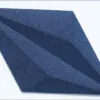 Diamond blue sapphire acoustic cork wall panel soundproof decorative wall tile.