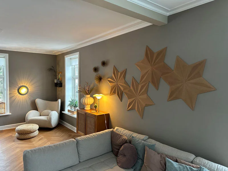 Diamond Natural - 1 3/16" (30mm) – 3D Acoustic Cork Wall Panels (WDiN30) Diamond Natural – 1 – 30mm (1 3/16″) (3D Panel) - Image 12