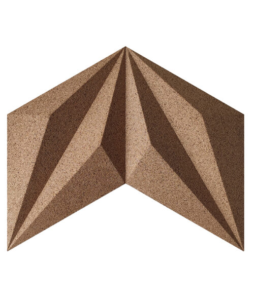 Diamond Natural - 1 3/16" (30mm) – 3D Acoustic Cork Wall Panels (WDiN30) Diamond Natural – 1 – 30mm (1 3/16″) (3D Panel) - Image 6