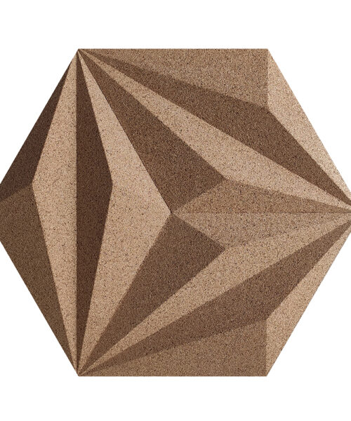 Diamond Natural - 1 3/16" (30mm) – 3D Acoustic Cork Wall Panels (WDiN30) Diamond Natural – 1 – 30mm (1 3/16″) (3D Panel) - Image 5