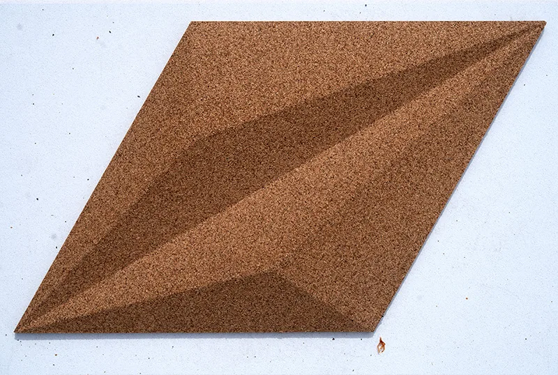 Diamond Natural - 1 3/16" (30mm) – 3D Acoustic Cork Wall Panels (WDiN30) Diamond Natural - 1 3/16" (30mm) – 3D Acoustic Cork Wall Panels