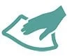 easy to clean flooring icon