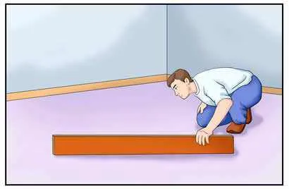 Floating Cork Floor Installation floating floor installation cork Check flatness 2