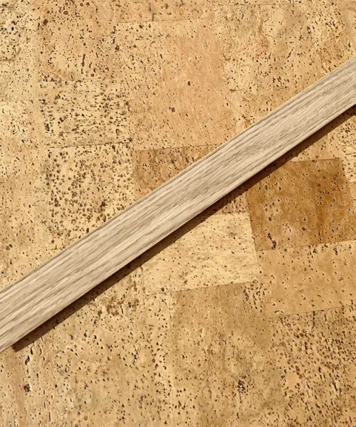 Salami – 1/2 Inch (12mm) – Cork Floating T-Molding (900mm Long) (TSal12) (Special Order) - Transition flooring detail ...