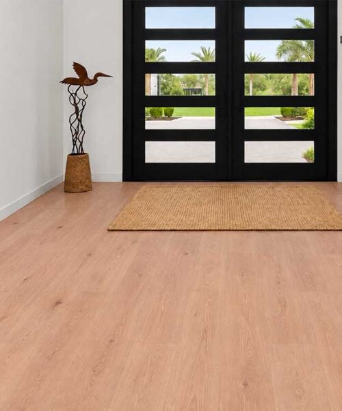 Honey Oak - 3/8" (9.5mm) - Forna Natural Composite Flooring with Waterproof Hydrowood Core (NHonO9.5) Honey Oak – 9.5mm (3/8″) (Natural Composite Flooring) - Image 4