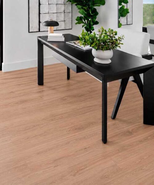 Honey Oak - 3/8" (9.5mm) - Forna Natural Composite Flooring with Waterproof Hydrowood Core (NHonO9.5) Honey Oak – 9.5mm (3/8″) (Natural Composite Flooring) - Image 5