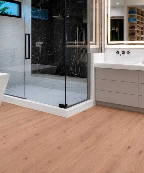 Alternative view of Honey Oak – 9.5mm (3/8″) (Natural Composite Flooring)
