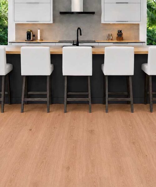 Honey Oak - 3/8" (9.5mm) - Forna Natural Composite Flooring with Waterproof Hydrowood Core (NHonO9.5) Honey Oak – 9.5mm (3/8″) (Natural Composite Flooring) - Image 7