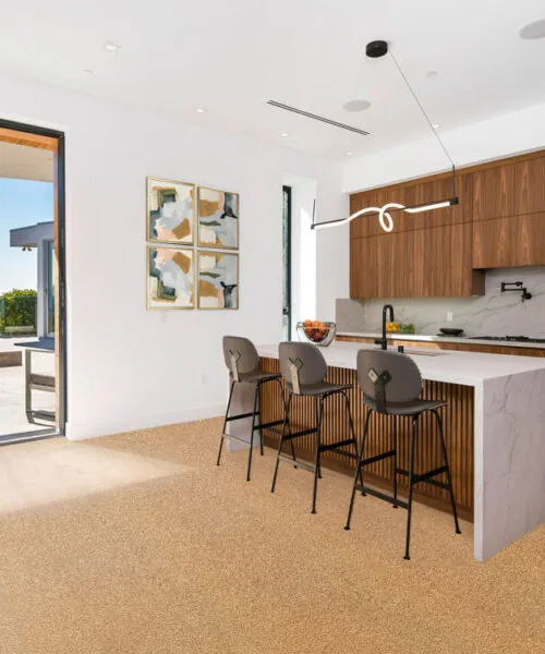 Golden Beach - 25/64" (10mm) - Cork Floating (FGo10) - Natural Cork Floating flooring detail view