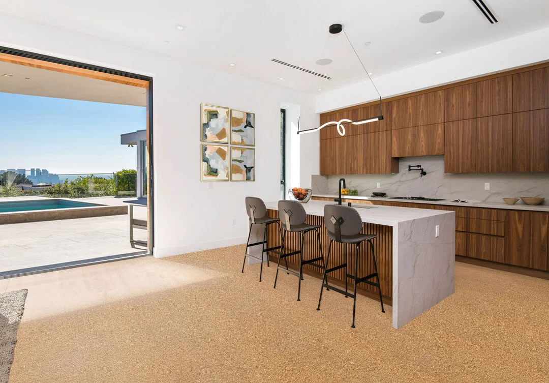 Golden Beach - 25/64" (10mm) - Cork Floating (FGo10) - Natural Cork Floating flooring detail view