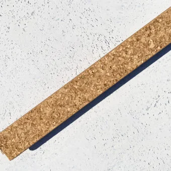 Golden beach cork flooring t molding transition threshold.