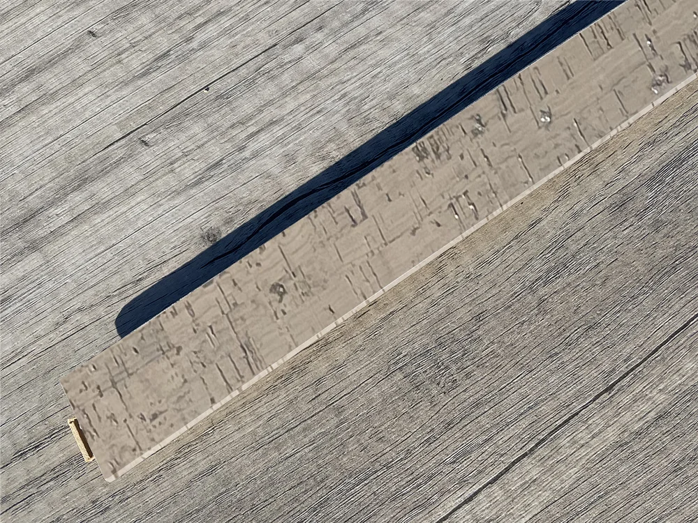 Gray Bamboo – 1/2 Inch (12mm) – Cork Floating T-Molding (900mm Long) (TGB12) (Special Order) Salami – 1/2 Inch (12mm) – Cork Floating T-Molding (900mm Long) (TSal12) (Special Order) - Transition flooring detail ...