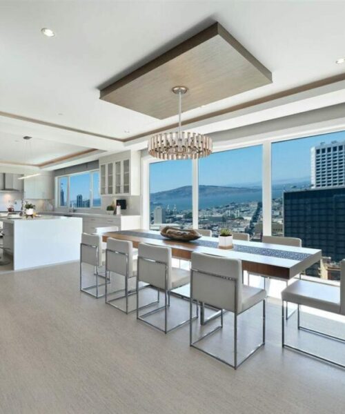 gray bamboo cork flooring trend modern interior