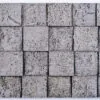 Gray cubes 3d cork wall panels luxury interior wall covering.